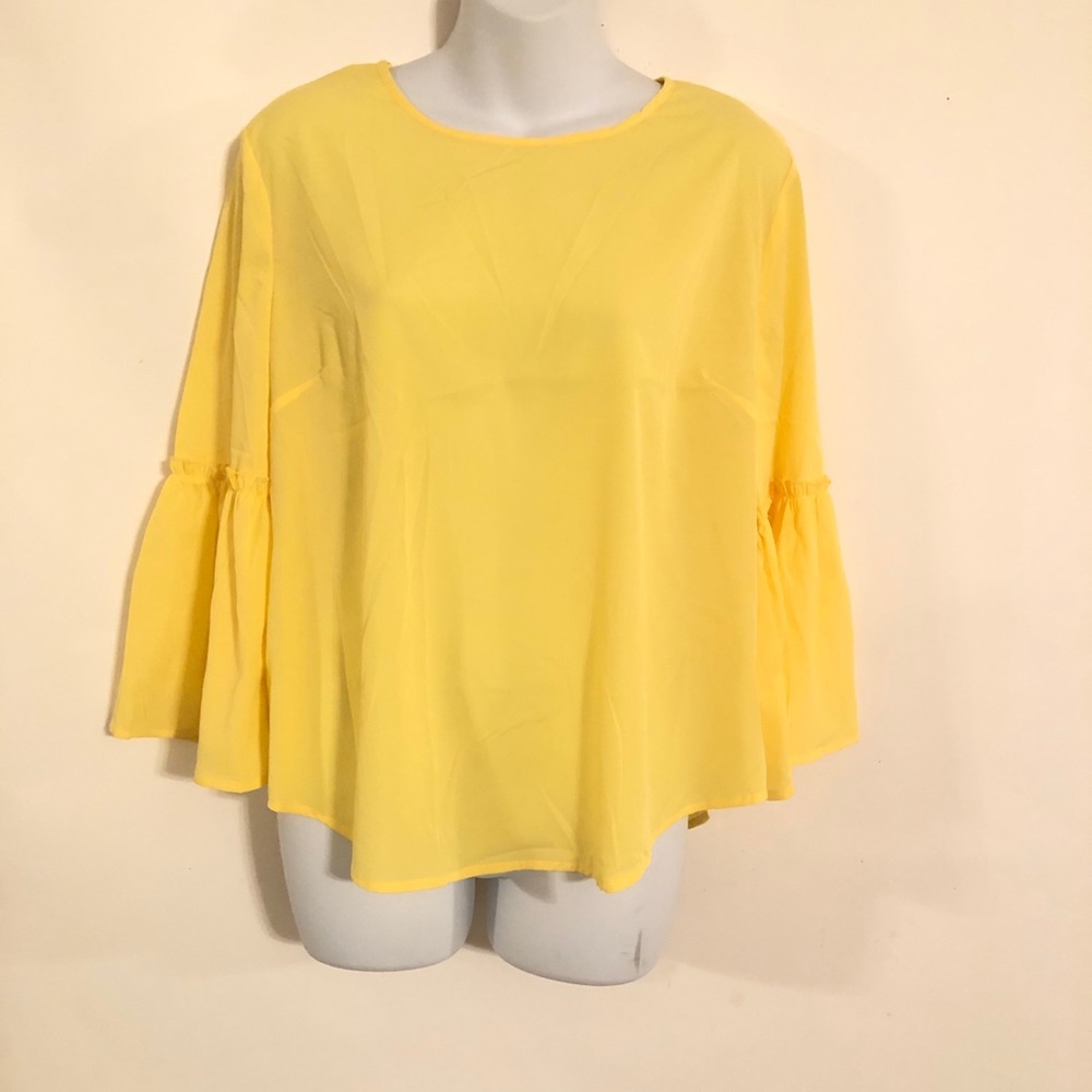 Roommates Bell Sleeve Women’s Blouse Size XL